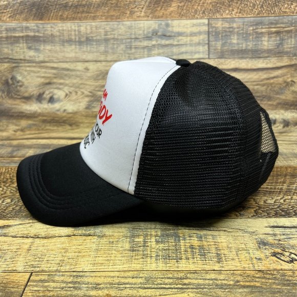 Defunct Sam Goody Mens Trucker Hat Black Snapback Record Store Baseball Cap - Picture 4 of 8